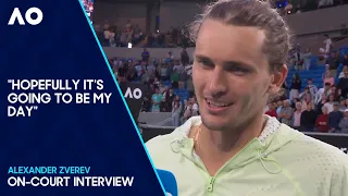 Alexander Zverev On-Court Interview | Australian Open 2024 Fourth Round