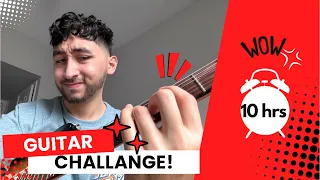 Can I master guitar in 10 Hours!?