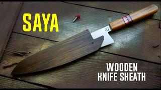 Making Saya for Kitchen Knife