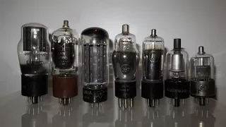 My Massive Vacuum Tube Collection - Part2 - Large Tubes 1's to 19's