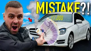 I BOUGHT 2 (NON-RUNNER) CARS WITH A £1,000 BUDGET!