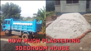 Do it Now or you will pay high later On Plastering 3Bedroom house self contained in Uganda.