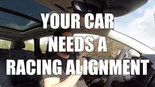 Why you should get a proper racing alignment