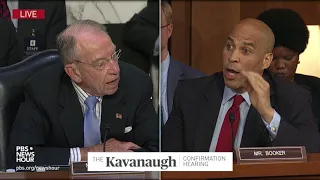 Sen. Cory Booker says he'll release Kavanaugh email as an 'act of civil disobedience'