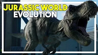 JURASSIC WORLD EVOLUTION! - Creating my own JURASSIC PARK - Jurassic World Evolution Gameplay Ep 1