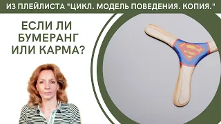 Есть ли бумеранг или карма? - психолог Ирина Лебедь