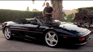 Why the Ferrari F355 Spider 6 speed manual is the best exotic for under 90K.