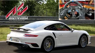 Porsche 911 Turbo S | Nürburgring Nordschleife Cockpit Driving - Logitch G29