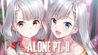 Alan Walker & Ava Max ~ Alone, Pt. II Nightcore | Lyrics