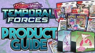 What Is The Best Value Product To Buy?! - Temporal Forces Product Guide! - Pokemon TCG