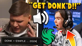 SOMEONE CHECK DONK'S PC ASAP AFTER THIS...!? *S1MPLE GOT DONKED!!* CS2 Daily Twitch Clips