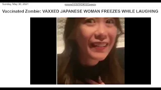 GIRL FREEZES MID LAUGHTER