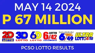Lotto Result Today 9pm May 14 2024 | Complete Details