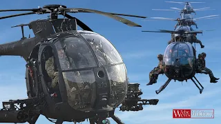 Американское яйцо-убийца - MH-6 Little Bird в действии