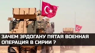 Зачем Эрдогану пятая военная операция в Сирии?