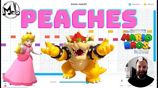 EASY - How to make PEACHES by Bowser on Chrome Music Lab