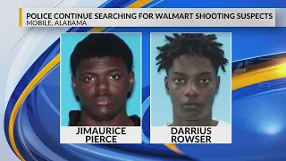 Mobile Police asking for public help in locating 2 Walmart shooting suspects