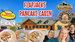 BEST PANCAKE BREAKFAST IN THE SOUTH?! GATLINBURG PANCAKE WEEK! FLAPJACKS PANCAKE CABIN