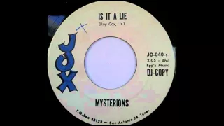 Mysterions - Is it a lie(1965)*****📌