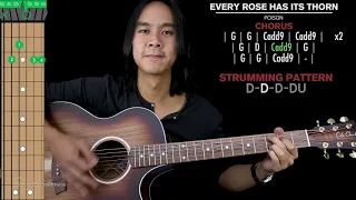 Every Rose Has Its Thorn Guitar Cover Including Solo - Poison 🎸 |Tabs + Chords|