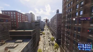 Insane speed in Spider-Man 2