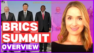 🔴 BRICS 2023 Summit Key Takeaways, Day 1 Overview and Future Goals
