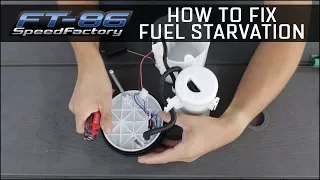 How to fix Fuel Starvation and Upgrade Fuel Pump