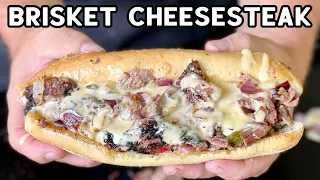 This BRISKET CHEESESTEAK was the BEST CHEESESTEAK I've Ever Made!  HIT IT OUT OF THE PARK!