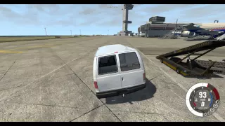 BeamNG.drive Barrel Roll stunt!