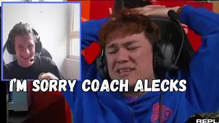 PRX Something reacts to Coach Alecks Malding vs LOUD in Champions