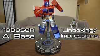 Robosen AI Base UNBOXING/FIRST IMPRESSIONS!