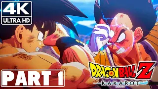 Dragon Ball Z: Kakarot Full Game Walkthrough Part 1 Saiyan Saga [4K 60FPS] No Commentary