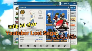 Isi char Youtuber Lost Saga Indonesia (Cipoey2d)