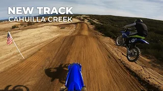 Battling the YZ125 on the New Cahuilla Creek MX Vet Track 2024