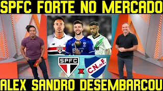 ALEX SANDRO CHEGA AO BRASIL E PODE FECHAR COM O SÃO PAULO | SPFC NO MERCADO | NOTÍCIAS DO SPFC