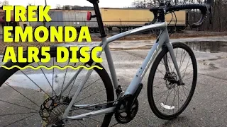 Fast Alloy Disc Road Bike - Trek Emonda ALR 5 Disc Lightweight Road Bike Review and Weight