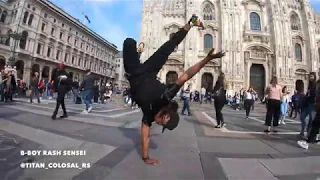 B-boy Rash Sensei -Street PowerMove Sensei Style freestyle Milan 2019