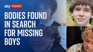 Wales: Missing teenagers' bodies found in car partially submerged in water