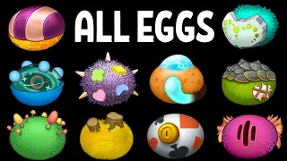 All Eggs - Mythical Monsters (Sounds and Animations)