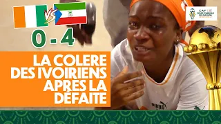 COLÈRE DES IVOIRIENS SUITE A LA DÉFAITE CONTRE LA GUINEE EQUATORIALE