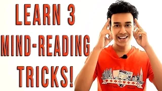 Learn How to Read Minds - 3 Amazing Card Tricks Revealed!