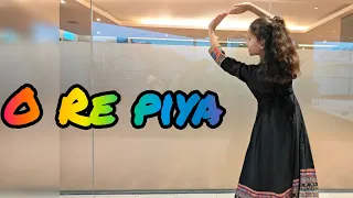 O Re Piya Song | Aja Nachle | Madhuri Dixit |  Dance Cover | Semiclassical dance | Trisha #orepiya