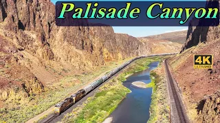 Scenic Palisade Canyon Nevada (4K) | Sept. 2023