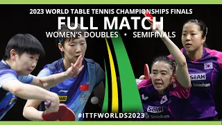 FULL MATCH | SUN / WANG vs JEON / SHIN | WD SF | #ITTFWorlds2023