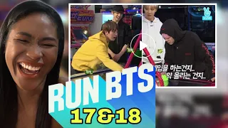 Run BTS! - EP.17 & EP.18 (Arcade Olympics) | Reaction