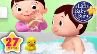 Bath Song | Learn with Little Baby Bum | Nursery Rhymes for Babies | Songs for Kids