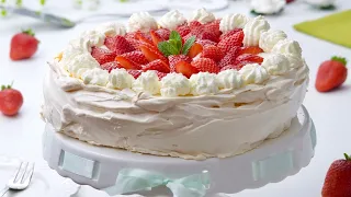 Pavlova - najbolja torta s jagodama • ReciPeci Sandre Gašparić