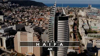 Haifa Israel 🇮🇱 by Drone in 4K 60FPS