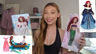 11.5" DISNEY STORE ARIEL DOLL COMPARISON🧜‍♀️ 2020 vs 2021 vs HOLIDAY 2020 vs DELUXE GIFT SET