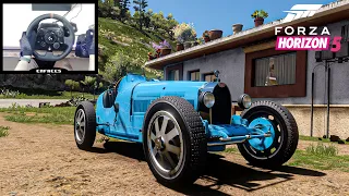 Bugatti Type 35 C - Forza Horizon 5 | Logitech g923 gameplay